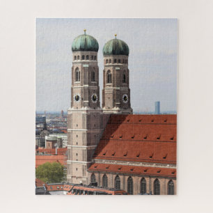Quebra-cabeça Catedral de Munique Alemanha - 16x20 -520 pcs.