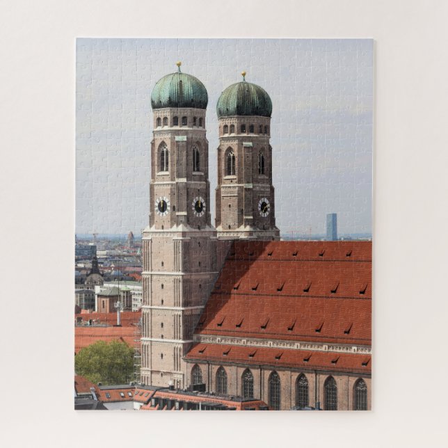 Quebra-cabeça Catedral de Munique Alemanha - 16x20 -520 pcs. (Vertical)