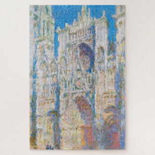 Quebra-cabeça Catedral de Rouen (Luz do Sol), Monet