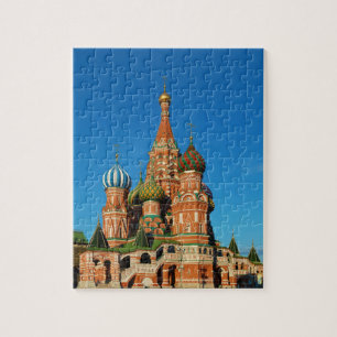 Quebra-cabeça Catedral de São Basílio Moscou Rússia