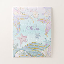 Quebra-cabeça Caudas De Sereia De Água Luminter Sob O Mar