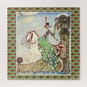 Quebra-cabeça Cavaleiro de conto de fadas de Rococo