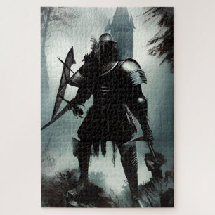 Quebra-cabeça Cavaleiro Escuro Medieval