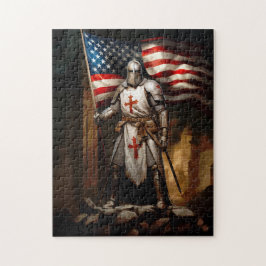 Quebra-cabeça Cavaleiro Templário Americano