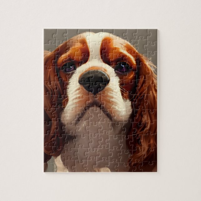 Quebra-cabeça Cavalier King Charles Spaniel AI5 (Vertical)