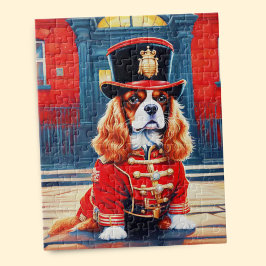 Quebra-cabeça Cavalier King Charles Spaniel como um Beefeater