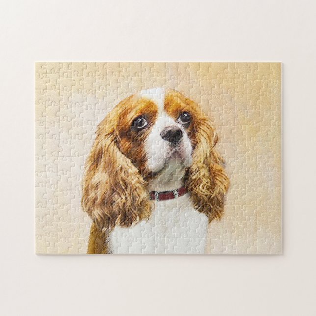 Quebra-cabeça Cavalier King Charles Spaniel Original (Horizontal)