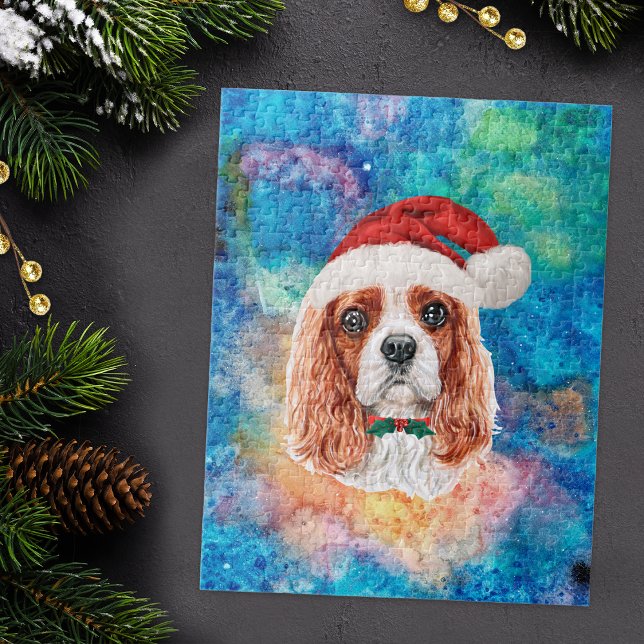 Quebra-cabeça Cavalier King Charles Spaniel Raça Cão Natal  (Criador carregado)