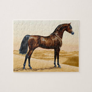 Quebra-cabeça Cavalo árabe - William Barraud