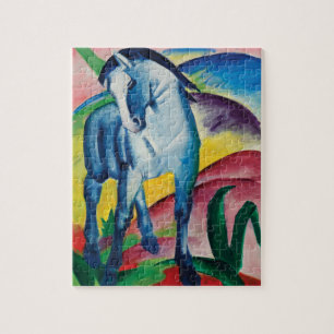 Quebra-cabeça Cavalo Azul I de Franz Marc