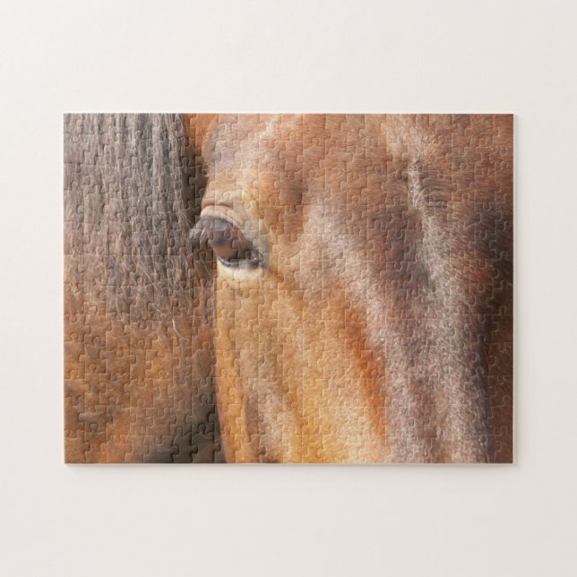 Quebra-cabeça Cavalo baio (Horizontal)