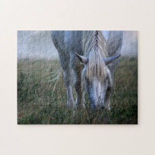 Quebra-cabeça Cavalo branco