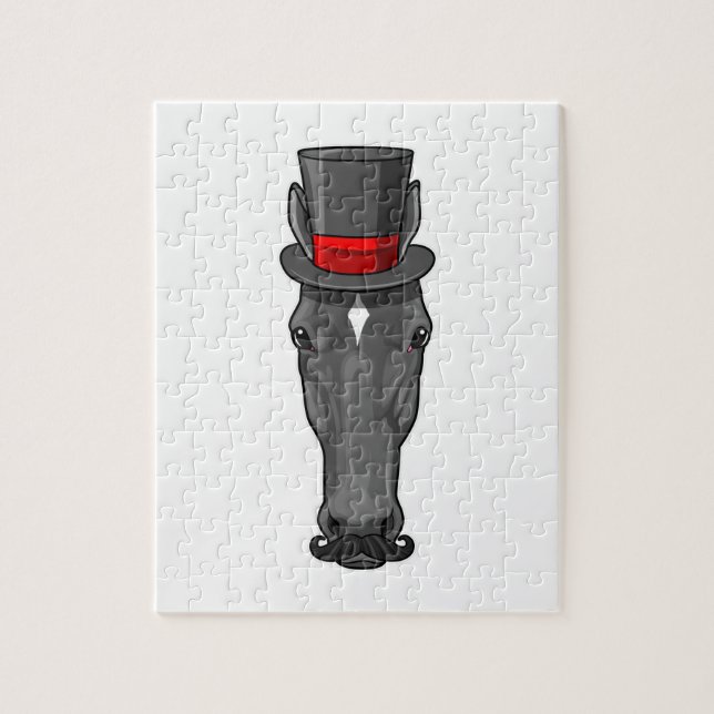 Quebra-cabeça Cavalo com Cilindro (Vertical)