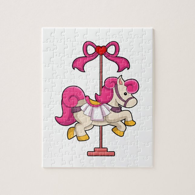 Quebra-cabeça Cavalo como cavalo Carousel.PNG (Vertical)