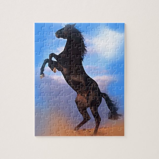 Quebra-cabeça Cavalo de Criação (Vertical)