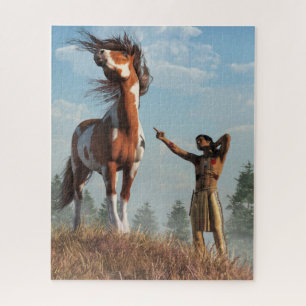 Quebra-cabeça Cavalo Mau