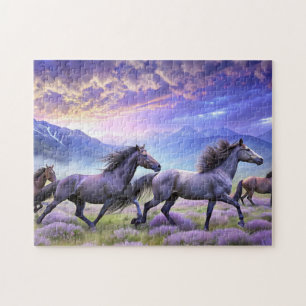 Quebra-cabeça Cavalos