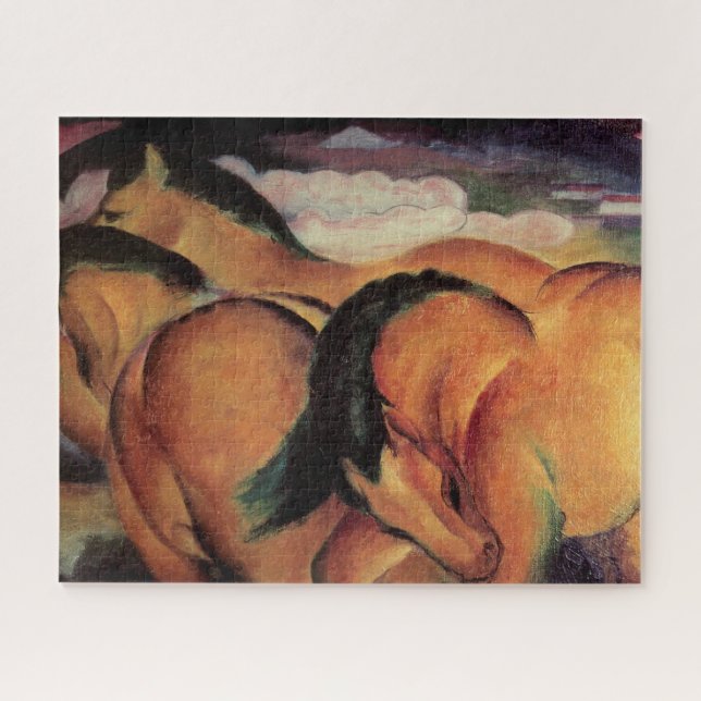 Quebra-cabeça Cavalos castanhos (Horizontal)