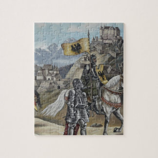 Quebra-cabeça Cavalos Cavalos da Idade Medieval, Partido dos Leõ