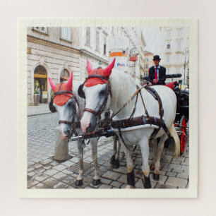 Quebra-cabeça Cavalos e carruagem, Áustria