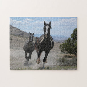 Quebra-cabeça Cavalos Galopantes Selvagens