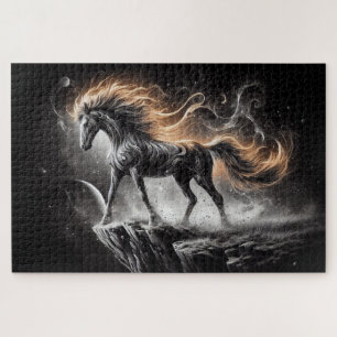 Quebra-cabeça Cavalos Selvagens, Cavalos Galopantes, Animais Maj