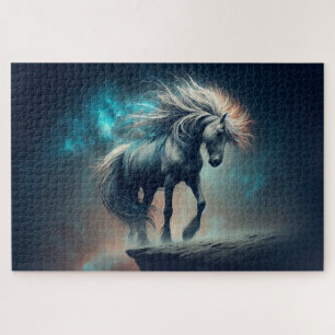 Quebra-cabeça Cavalos Selvagens, Cavalos Galopantes, Animais Maj