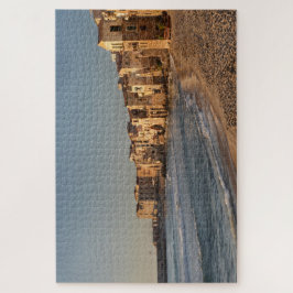 Quebra-cabeça Cefalu, cidade do beira-mar em Sicília