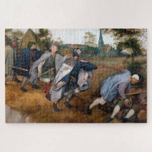 Quebra-cabeça Cego Liderando Cego, Pieter Bruegel