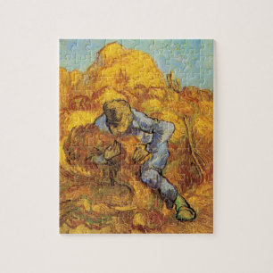 Quebra-cabeça Ceifeira (segundo Millet) por Vincent van Gogh