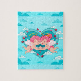 Quebra-cabeça Celebração Corações de Amor