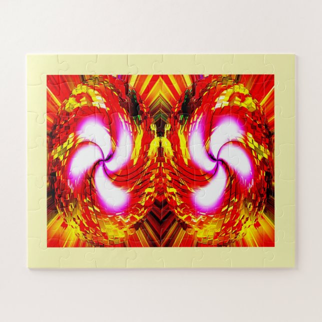 Quebra-cabeça Celebração de arte divertida (Horizontal)