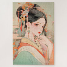 Celebrando as tradicionais mulheres chinesas