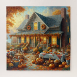 Quebra-cabeça Celebrar a recompensa do outono com o Charme Cozy