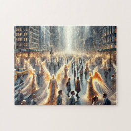 Quebra-cabeça Celestial Commuters Angels Among Us