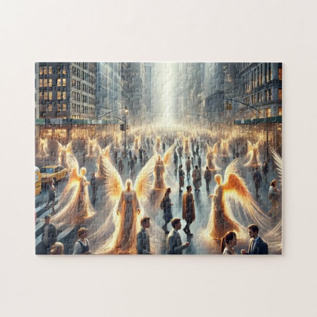 Quebra-cabeça Celestial Commuters Angels Among Us (Horizontal)