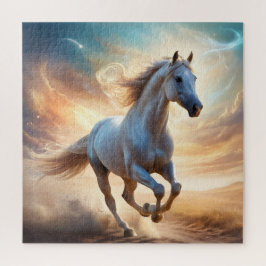 Quebra-cabeça Celestial Gallop-The Dream Horse in Flight