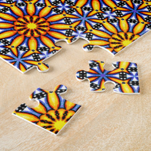 Quebra-cabeça Celestial Sun Mandala