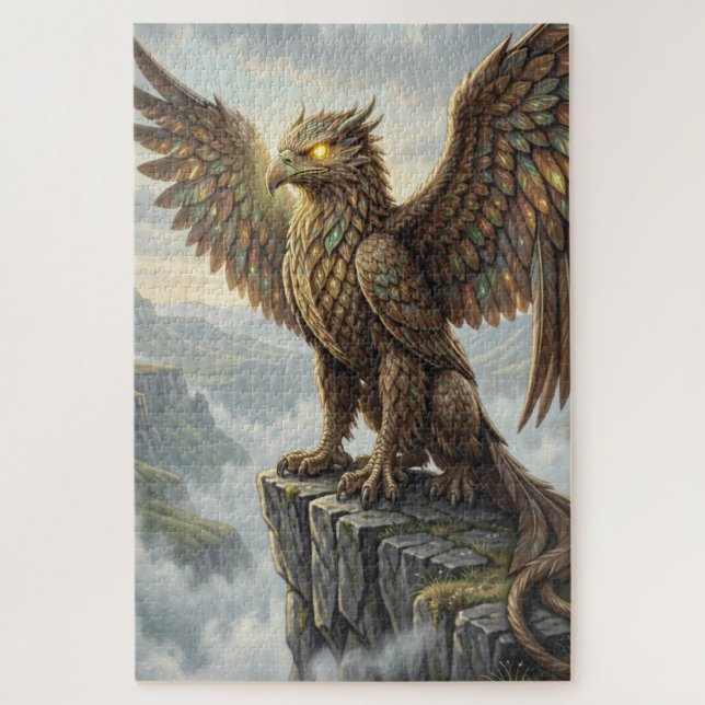Quebra-cabeça Celtic Griffin Jigsaw Puzzle (Vertical)