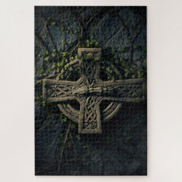 Quebra-cabeça Celtic Knot Cross Jigsaw Puzzle