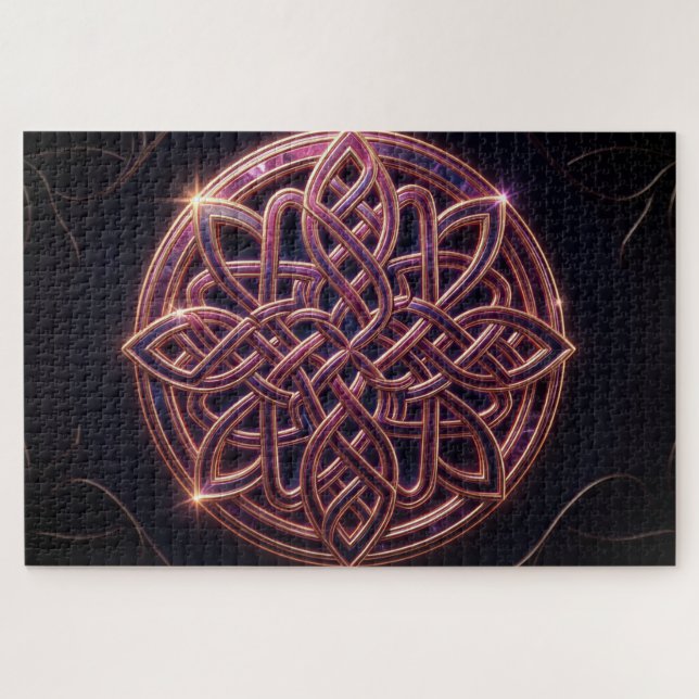 Quebra-cabeça Celtic Knot Jigsaw Puzzle (Horizontal)