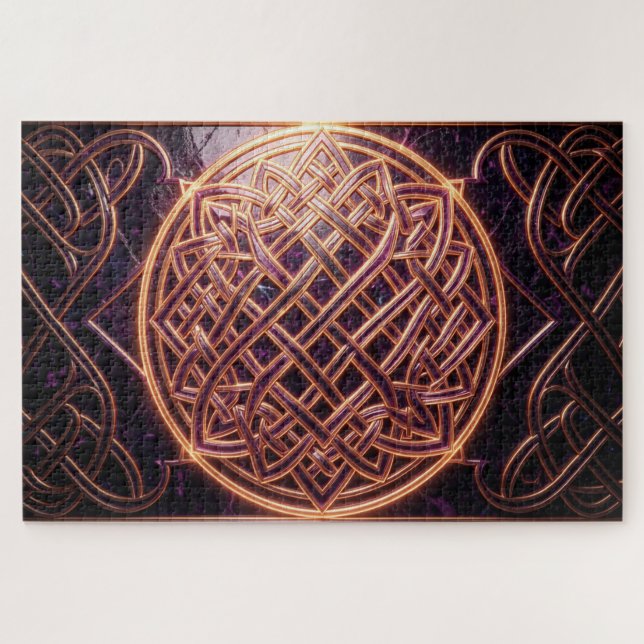 Quebra-cabeça Celtic Knot Jigsaw Puzzle (Horizontal)