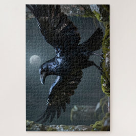 Quebra-cabeça Celtic Spirit Animal Raven Jigsaw Puzzle