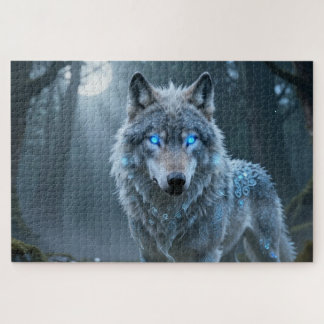 Quebra-cabeça Celtic Spirit Animal Wolf Jigsaw Puzzle