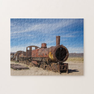 Quebra-cabeça Cemitério do trem - Uyuni, Bolívia