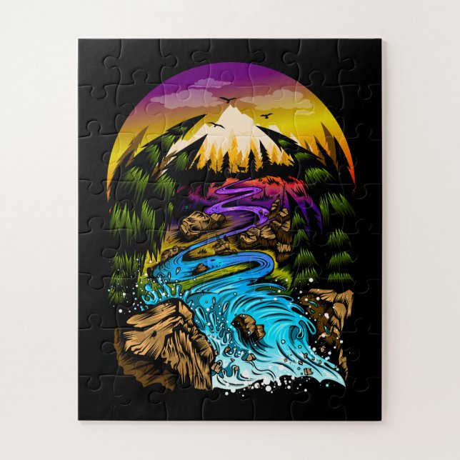 Quebra-cabeça Cena ao ar livre (Vertical)