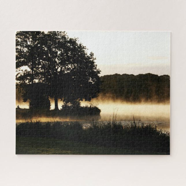Quebra-cabeça Cena da Manning Lake 16x20 jpcnm 520pc (Horizontal)