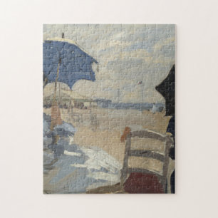 Quebra-cabeça Cena da praia de Claude Monet