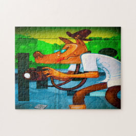 Quebra-cabeça Cena da Rua Barcelona.