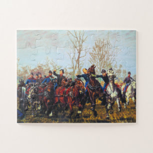 Quebra-cabeça Cena de batalha da Guerra Civil 1887 William T Tre